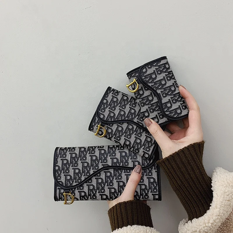 2022 Factory direct sale luxury designer brand wallet Fashionable leather brand wallets for women