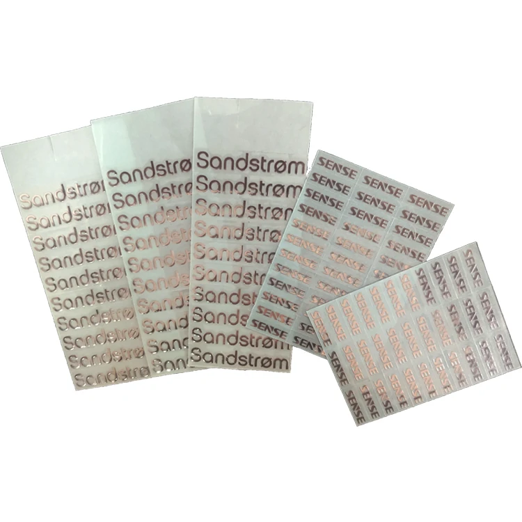 Клейкие металлические никелевые наклейки для античной мебели, электроформовочная этикетка