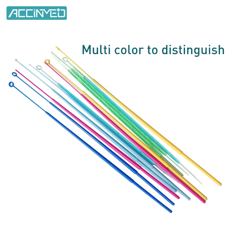 Lab Disposable Handle Plastic Sterile Inoculation Loops 1ul