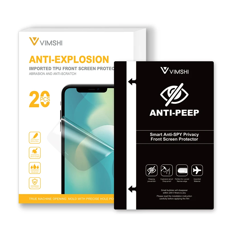 Vimshi Factory Oem Phone Covers Sticker Hydrogel Screen Protector Privacy Film For Ipad Iphone Samsung Phone Pc Notebook