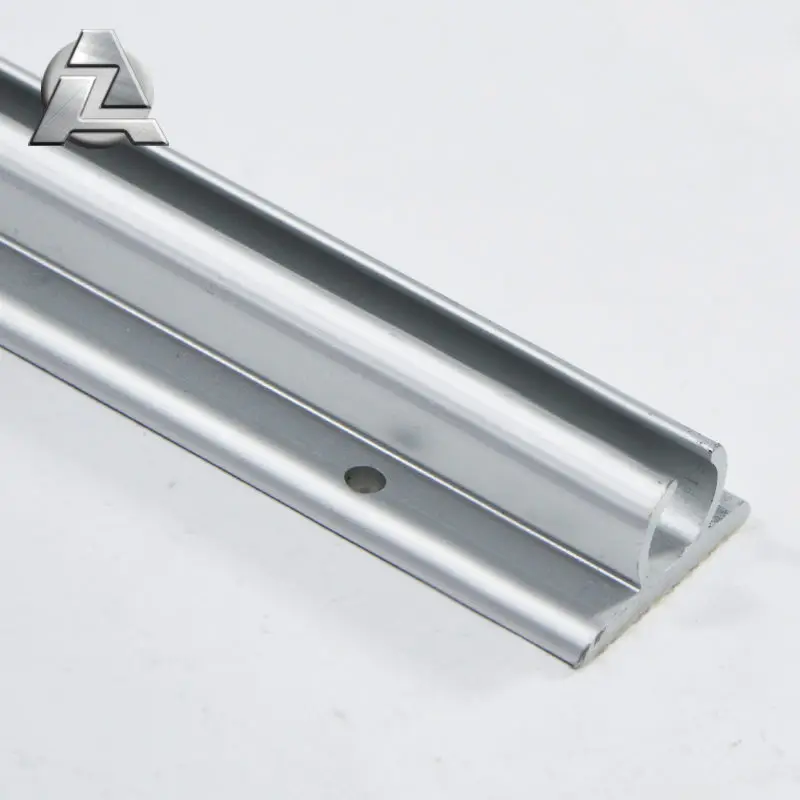 Outdoor anodized extruded alu aluminium alloy awning sail track profile keder rail aluminiu