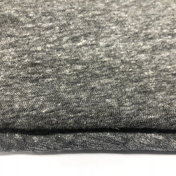 Factory wholesale organic cotton linen jersey fabric for dresses