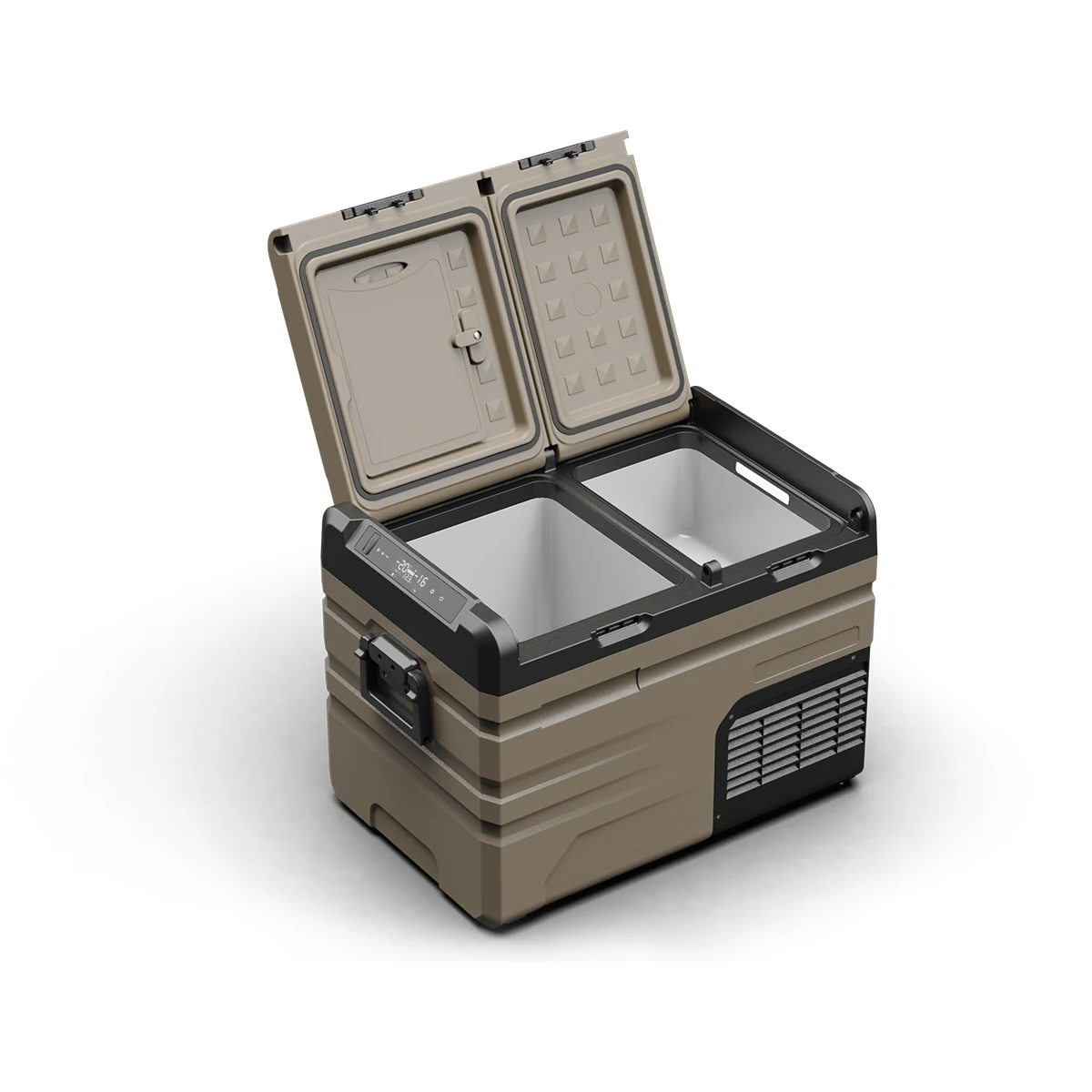 Alpicool car home dual use mobile freezer compressor cooling cooler box APP control optional rv caravan fridges