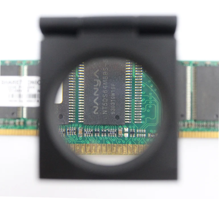 Metal Tri-Folding 8x LED Lights Desktop Magnifying Glass