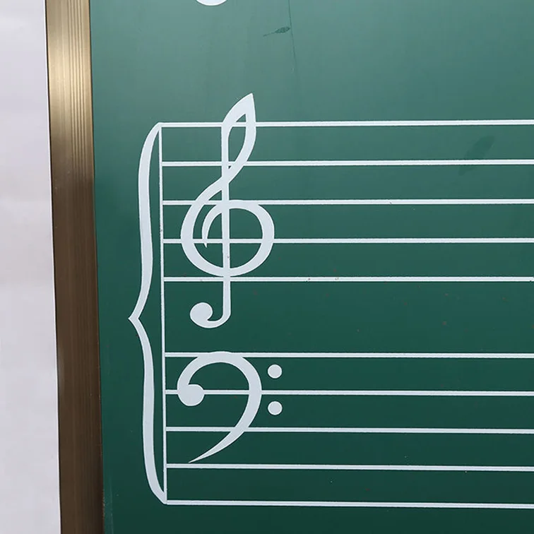 China Suppliers School Classroom Blackboard Size Music Staff Teaching Blackboard Wholesale