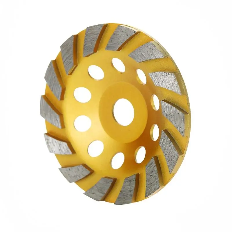 DMtools 4 inch 100mm Diamond Cup wheel for Granite-Fast cup wheel for stone grinding and bur