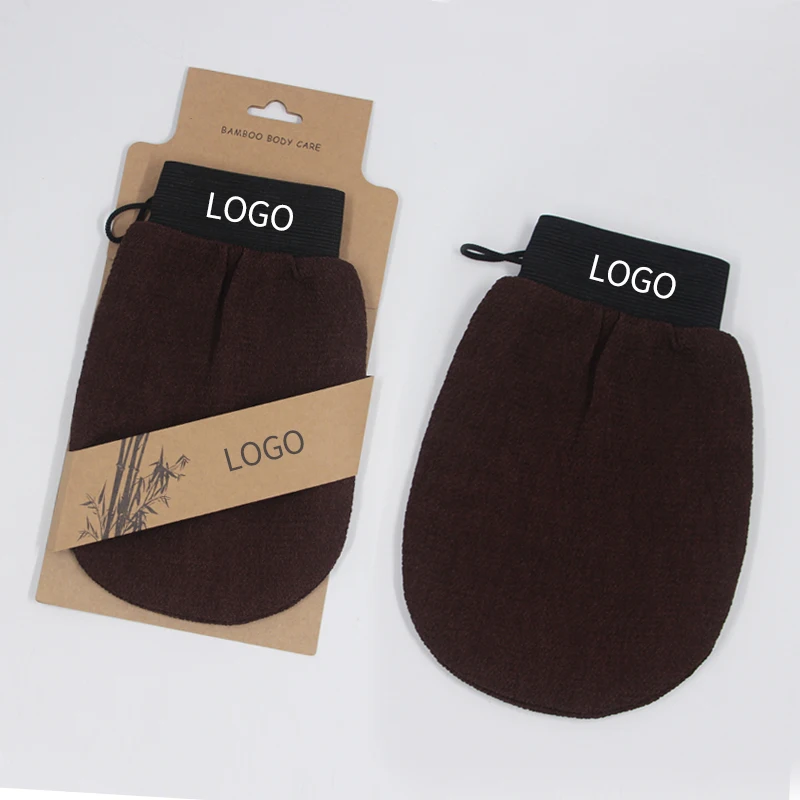 High Quality Morocco Exfoliating Mitt Gloves Sponge Of Kessa Hanmman Scrub Bath Mitt