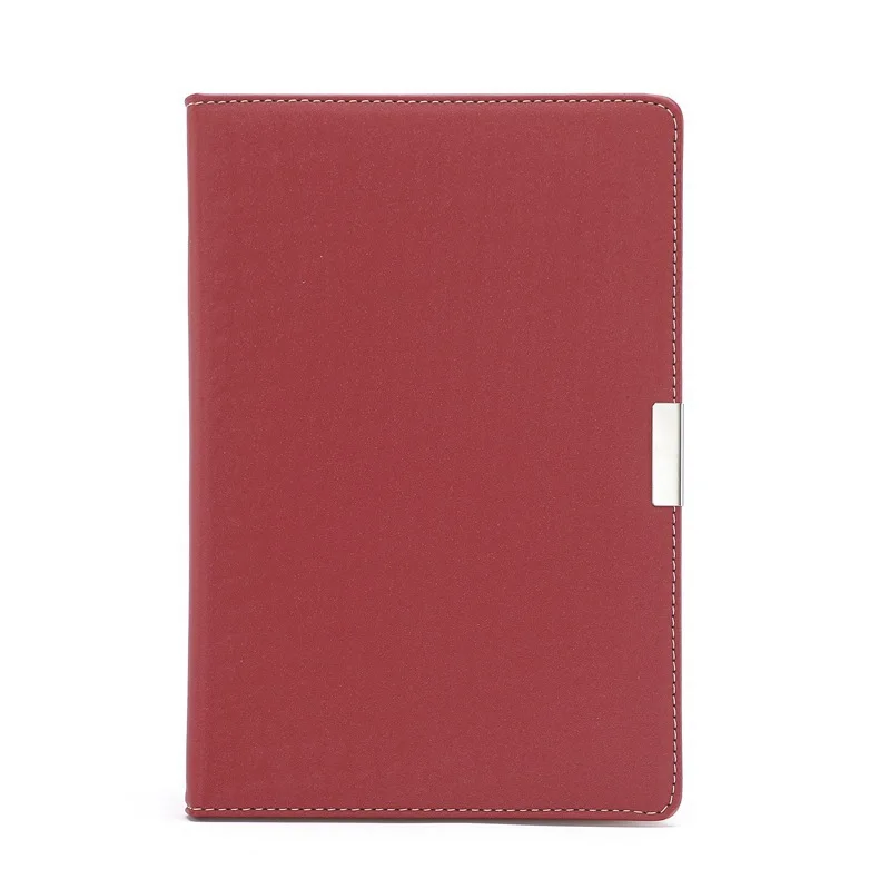 Custom Logo A5 Thermal Bound PU Leather Notepad Journal Primary School Homework Business Notebook Portable Reading Notes Printed