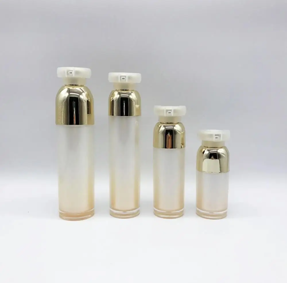 OEM 50g black plastic acrylic BB cream cosmetic airless bottle with pump