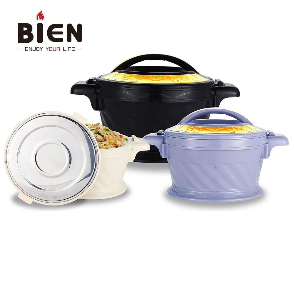 BIEN Stainless Steel Lunch Box Storage Container with Lid crisper fresh keeping box Sealed Circular Vacuum Bowl