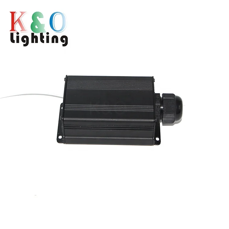 Dimmable 5W RGB LED Fiber Optic Illuminator Bedroom Starry Sky Ceiling Light