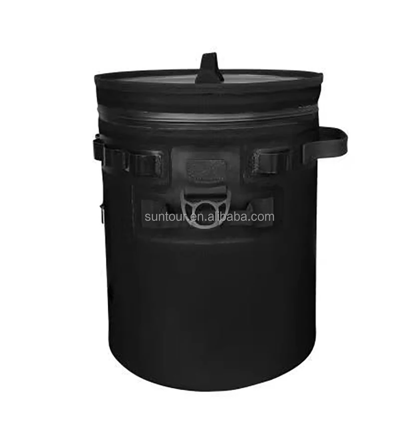 High Quality Custom Day Trips Champagne Picnic Cooler Fish Bag Leak Proof Barrel Cooler Tote Bag