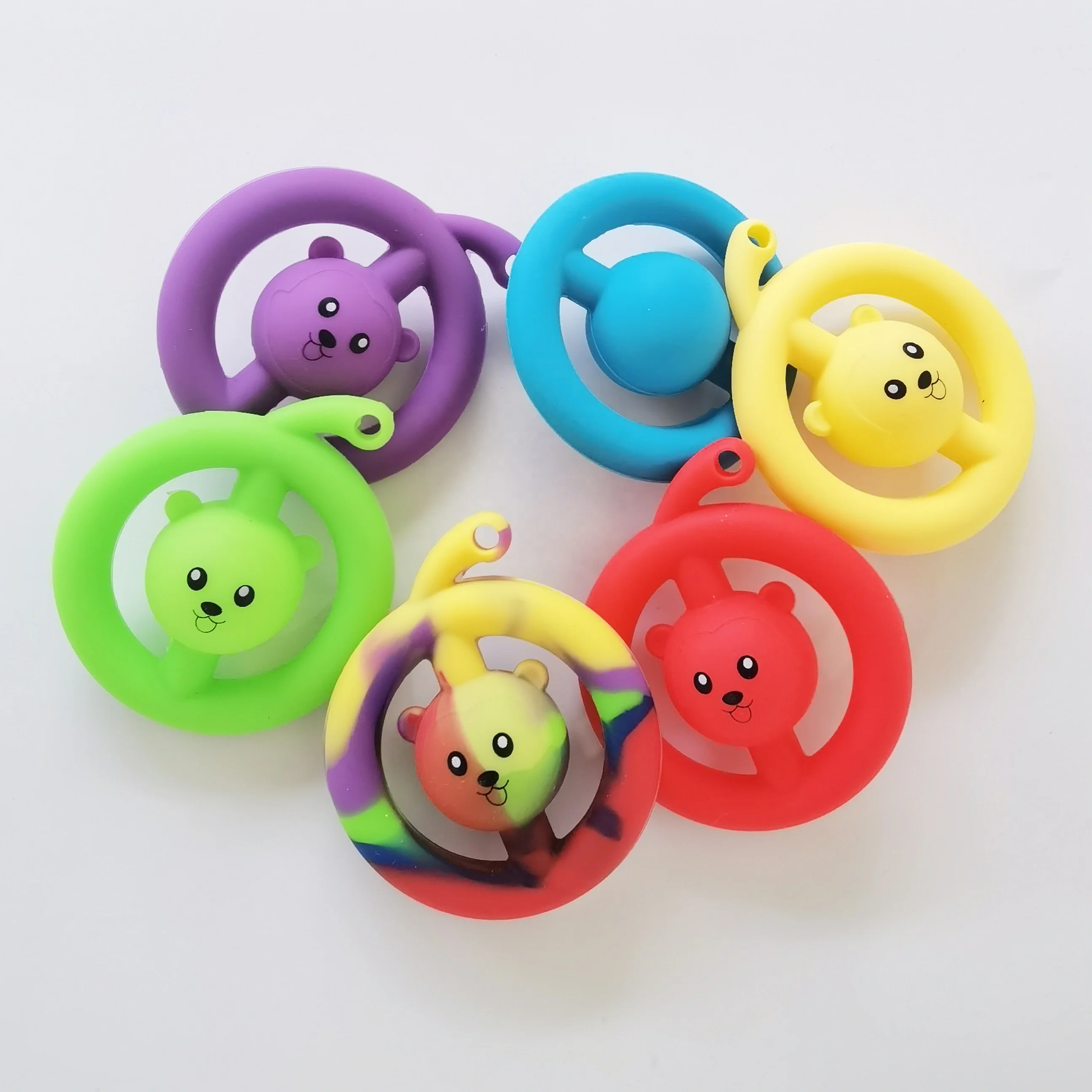 
2021 Amazon Hot Sale Factory Wholesale High Quality Screaming Monkey Pop Snapper Silicone Hand Grip Fidget Snap Toy For Kid 