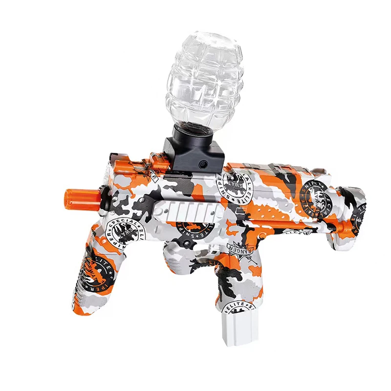 2022 г., летняя игрушка для активного отдыха, MP7, гелевые бусины, мяч-бластер, автоматический игрушечный пистолет