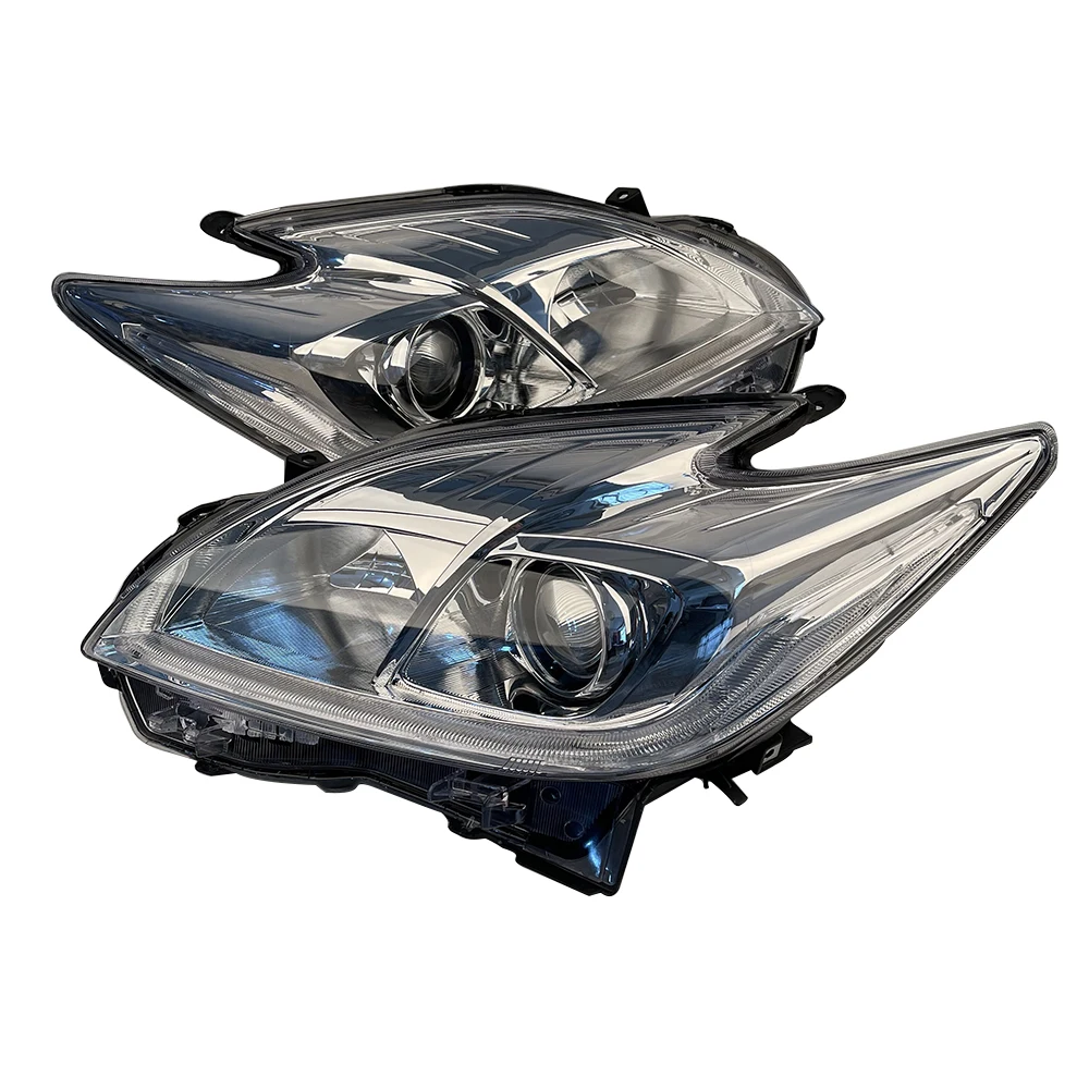 2 шт. Автомобильные светодиодные фары для Toyota Prius ZVW30 линзы 2009 2010 2011 2012 2013 2014 2015