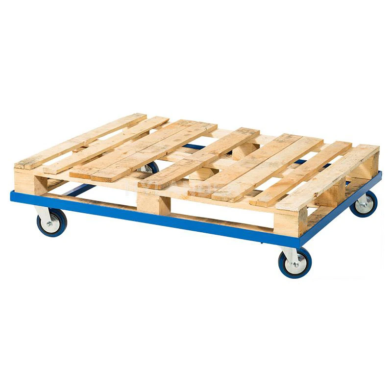 Strong steel pallets dolly heavy-duty moving pallet dolly fully-welded dolly trolley transport cart