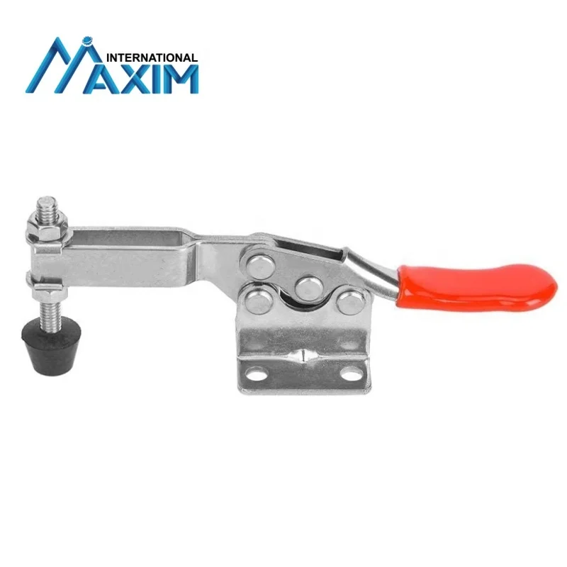 304 Stainless Steel Hold Down Quick Release Horizontal Toggle Clamp