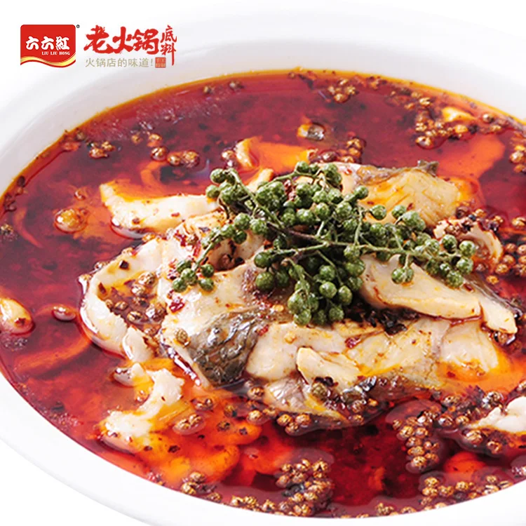 Factory Supply Wholesale Spicy Boiled Fish Sauce Soup Condiment