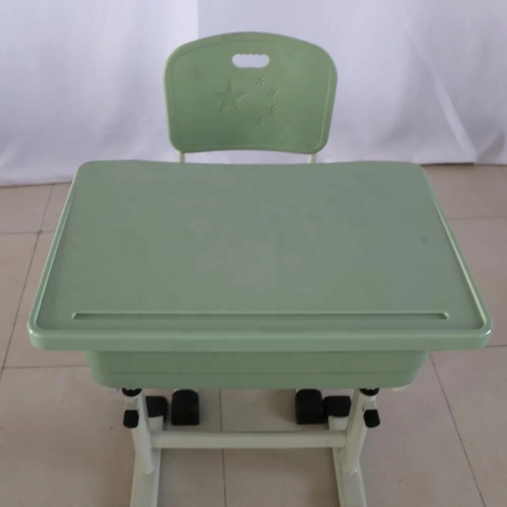 
Hebei factory supply children adjustable furniture school chair and table 