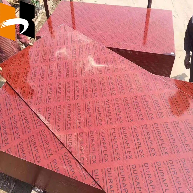 18mm Bamboo Film Faced Construction Material Bridge Bamboo Wood Plywood Sheet