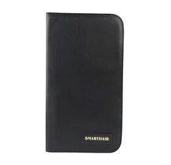 custom logo PU leather gold mesh makeup brush bag medium black mesh make up brush bag makeup brush bags