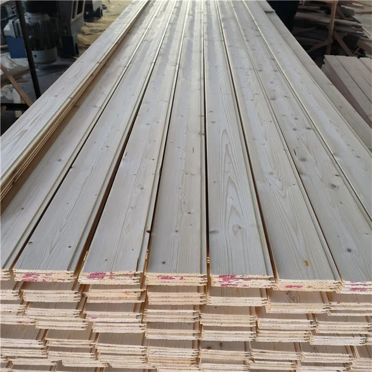 Hot in Canada Pine/spruce Wood Wall Panel Soild Wood Material