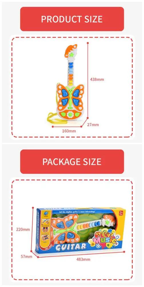 
Interesting Drop Shipping Global Musical Instruments Electric Guitar With Light And Sound 