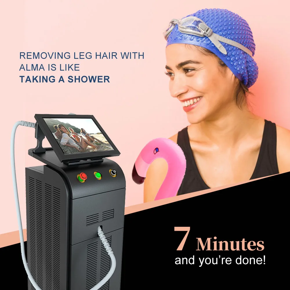 2023 New technology manufacture provided epilation huamei/ depilation diode laser hair removal 1200w 1600w