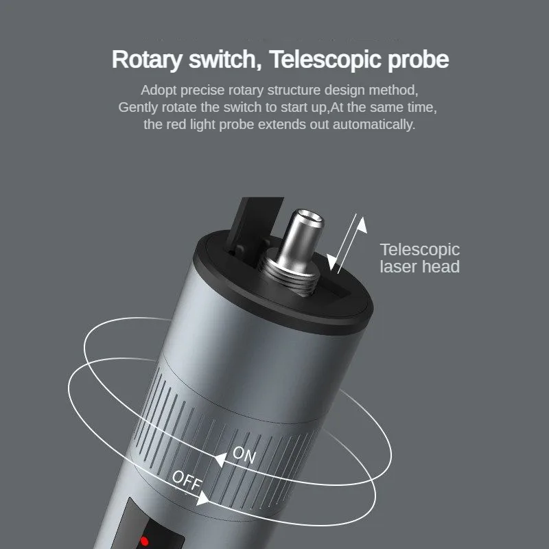 New 30Km Optical fiber tester Pen 30mW fiber optic equipment Rechargeable  ftth optical fiber Visual Fault Locator vfl