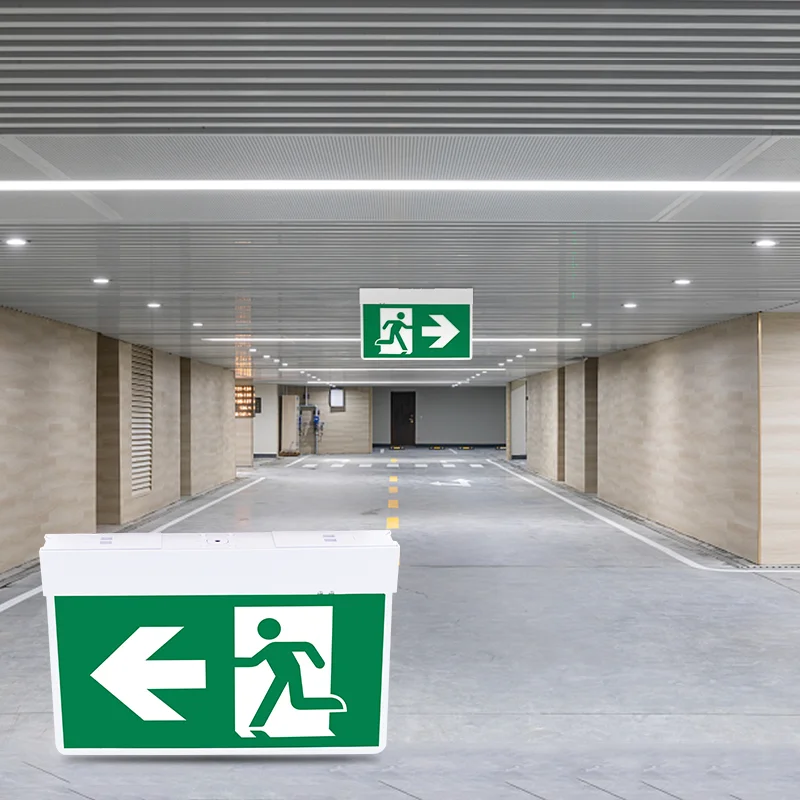 LiFePO4 battery rechargeable 3.2V 1500mAh fluorescent board emergency light plastic exit sign