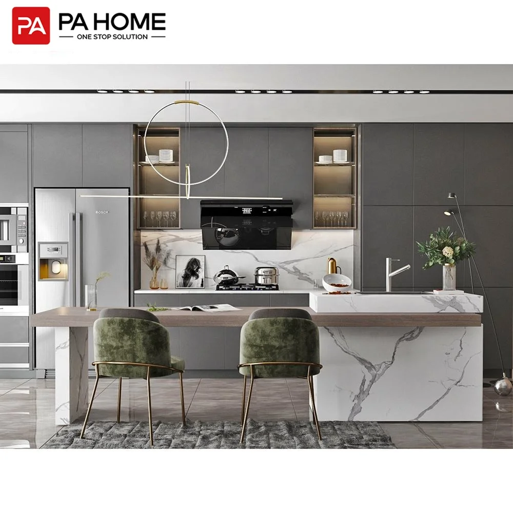 Новые поступления модных товаров изысканная кухня дополненная gabinetes mueble de cocina