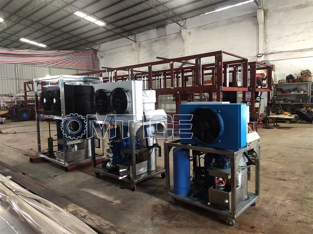 Hot sale 500kg tube ice making machines be used in restaurant