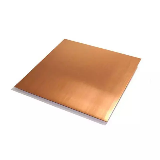 Corrosion-resistant C1100 copper plate laser cutting 99.9% pure copper copper plate high strength