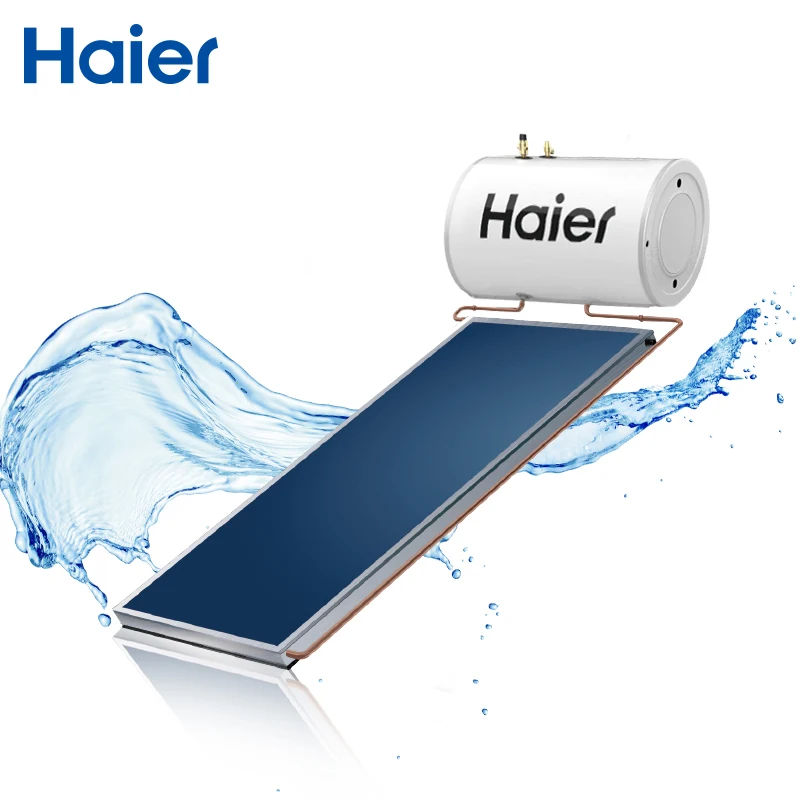 Высокотехнологичный Солнечный тепловой Haier 300l нержавеющая Компактная плоская панель системы низкого давления солнечный нагреватель горячей воды