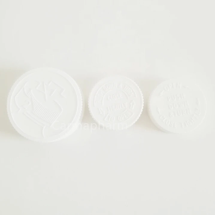 38mm 45mm 53mm Plastic Pharmaceutical CRC Cap