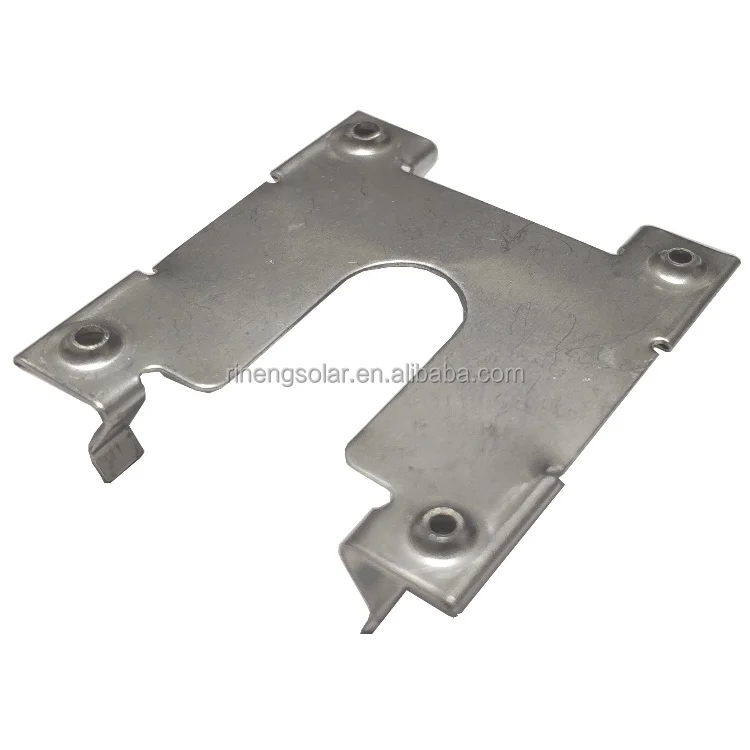 Solar Stainless Steel Pv Module Grounding Clips For Solar