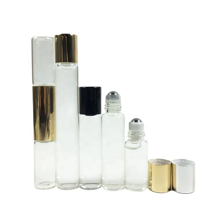 Оптовая продажа прозрачный стеклянный флакон для духов 3 мл 5 10