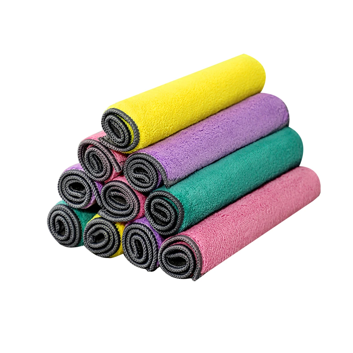 Multiple size customization kitchen Coral Fleece Cleaning Cloth Microfiber Quick Dry Car Wash Towel