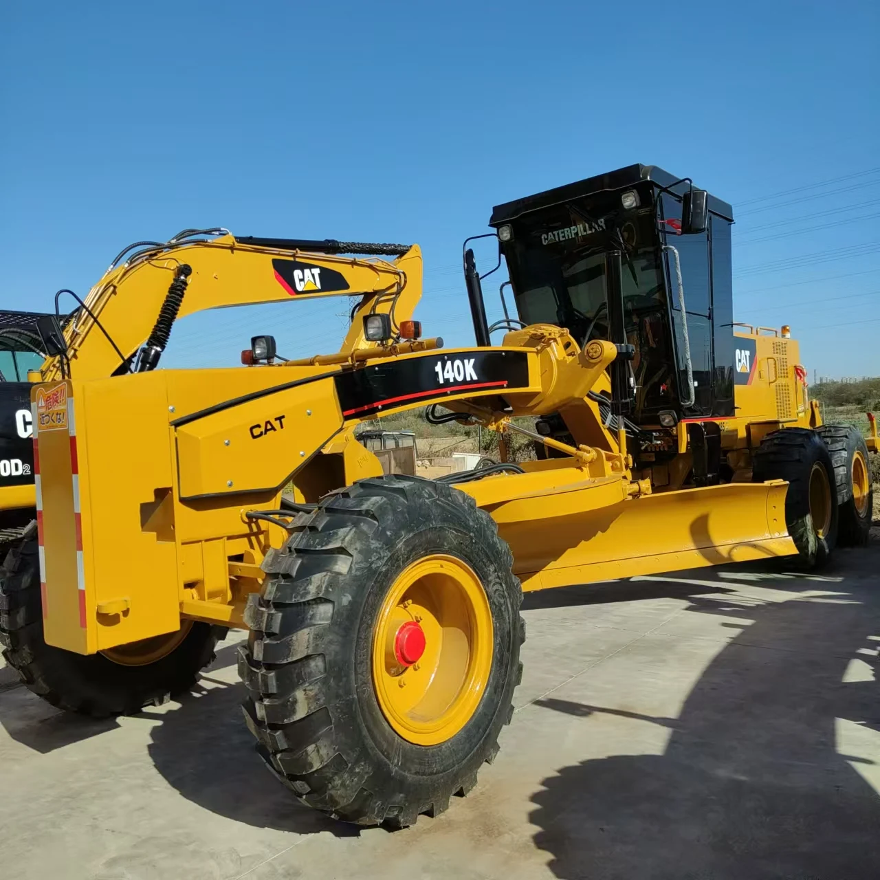 Second hand CAT 140K Motor Graders with Factory Price used CAT 140K graders cheap for sale