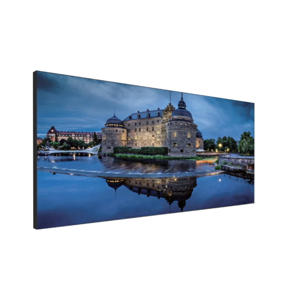 Hot selling wall mounted digital signage lcd advertising video wall