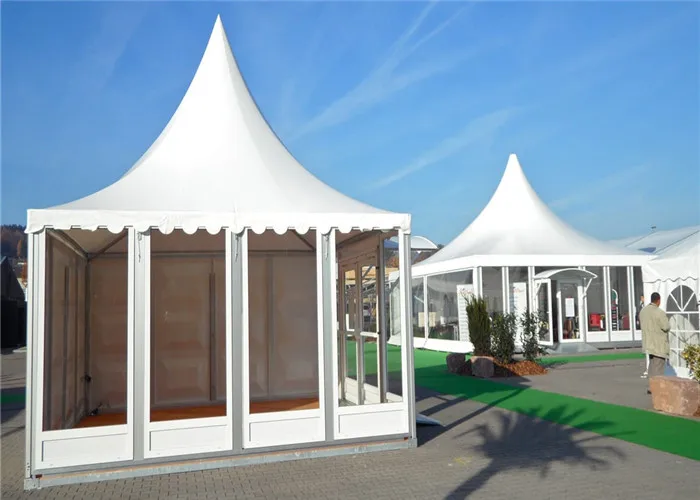 luxury PVC sound proof tent clear event canopy meeting tents outdoor glass tent for sale