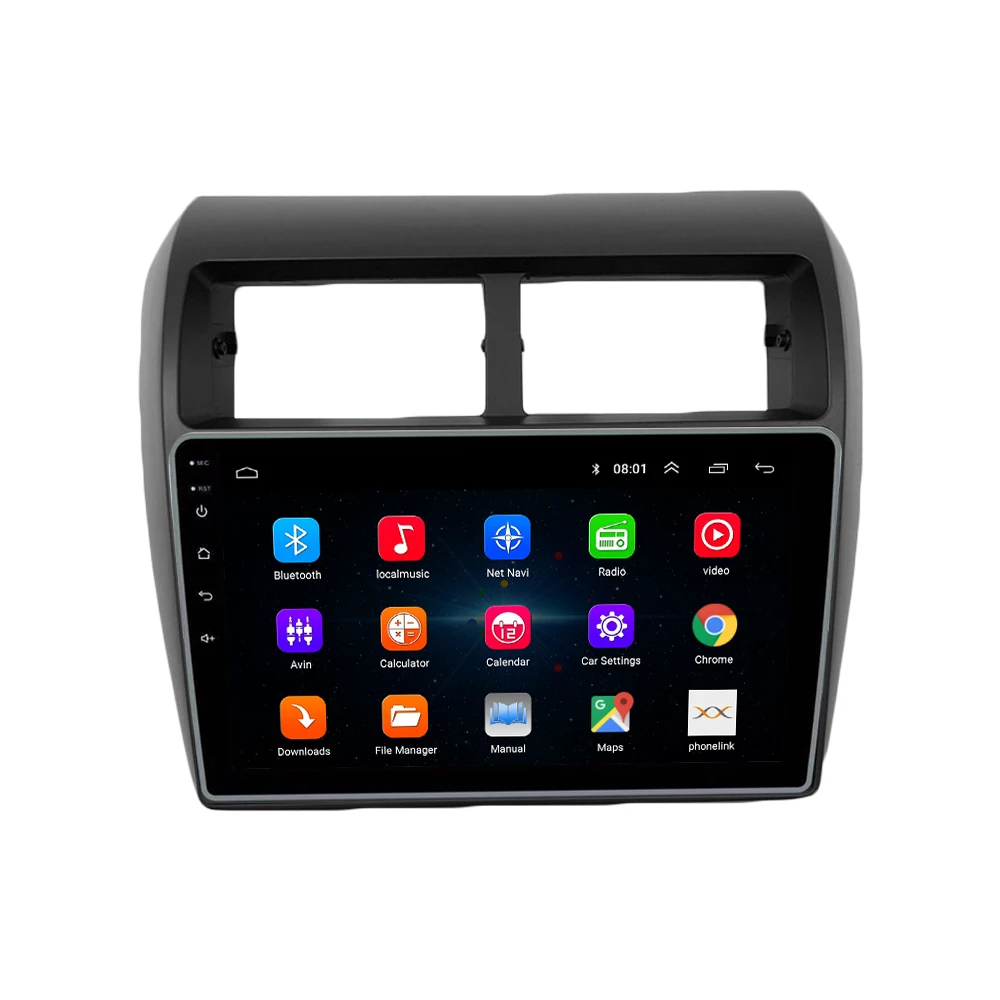 Для Toyota WIGO 2012-2019 радио головное устройство двойной 2 Din окта-ядерный Процессор четырехъядерный Android магнитола GPS навигация Carplay