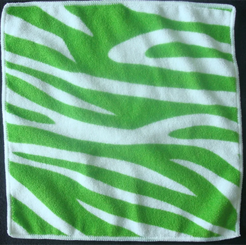 Best Quality promotional microfiber printed hand towel small microfiber towel