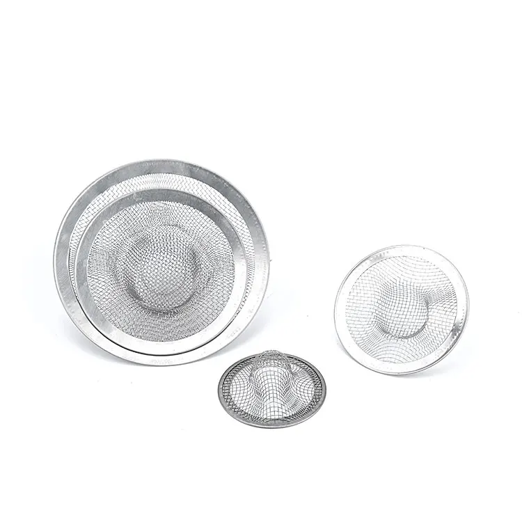 2023 best seller modern OEM logo newest kitchen accessories stainless steel mesh sink strainer