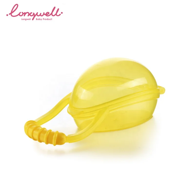 Custom Teether Cases Infant Portable PP Plastic Holder Box BPA Free OEM Wholesale TPE Coated Pacifier Holder Baby Pacifier Case