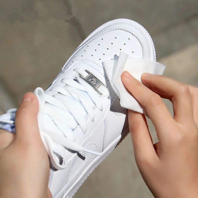 OEM cleaning Use shoe cleaning Wet tissue custom wet wipes cleaning for shoes