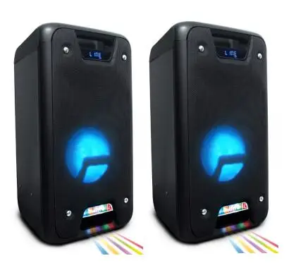 NEW 8 inch 60w LG-806A trolley portable karaoke multimedia speaker system big subwoofer speaker home audio system