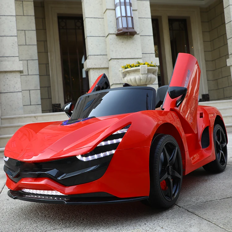 Double batteries and Double Motors Operated 12v Kids Electric Battery Car Baby Car for Children Driving