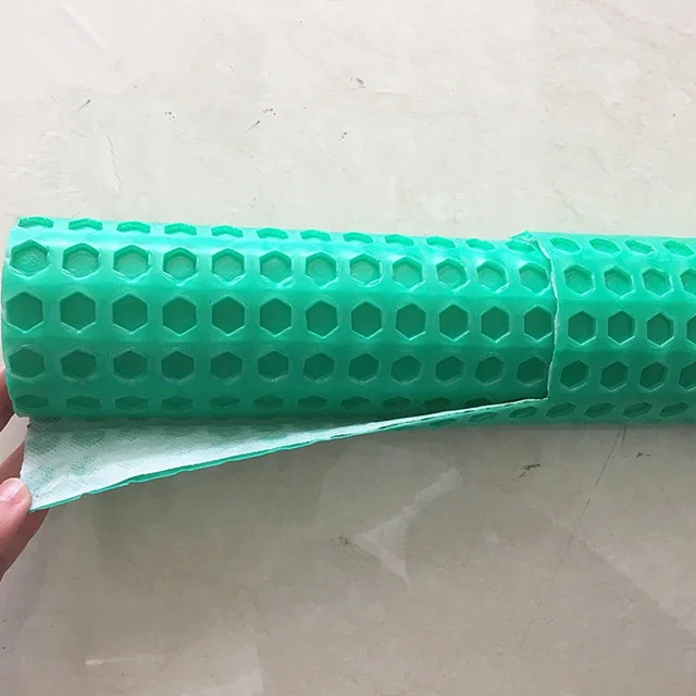 LUX High Quality Assure Waterproof Durable PE PP Membrane Under Floor  Uncoupling Membrane/Decoupling Mat