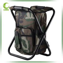 Рекламный рюкзак, Пляжная рыбалка, уличный складной стул с сумкой-холодильником